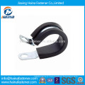 R Type Fixing Cable rubber coated hose clamps